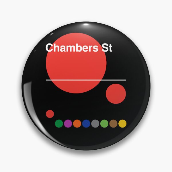 Item preview, Chambers Street TriBeca Financial District New York Subway designed and sold by ClickForMore.
