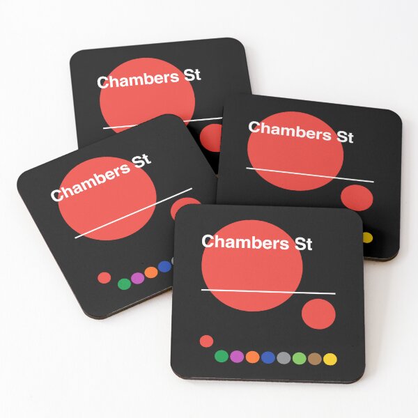 Item preview, Chambers Street TriBeca Financial District New York Subway designed and sold by ClickForMore.