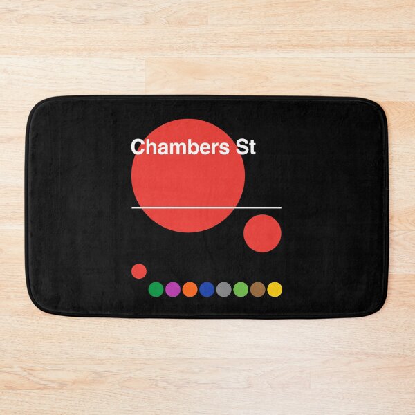 Item preview, Chambers Street TriBeca Financial District New York Subway designed and sold by ClickForMore.