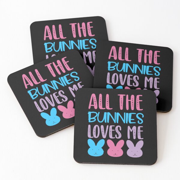 Item preview, Funny Easter Bunny: All The Bunnies Loves Me  designed and sold by AMINE  ★★★★★.
