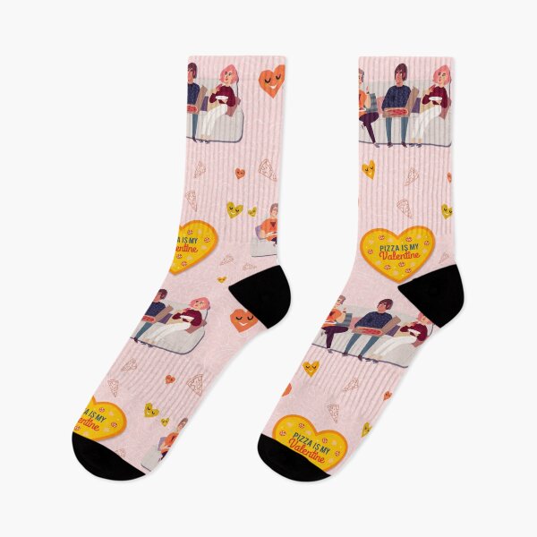 Item preview, Pizza is my Valentine - Single Valentine Single Awareness day designed and sold by AshTreeCrtvCo.