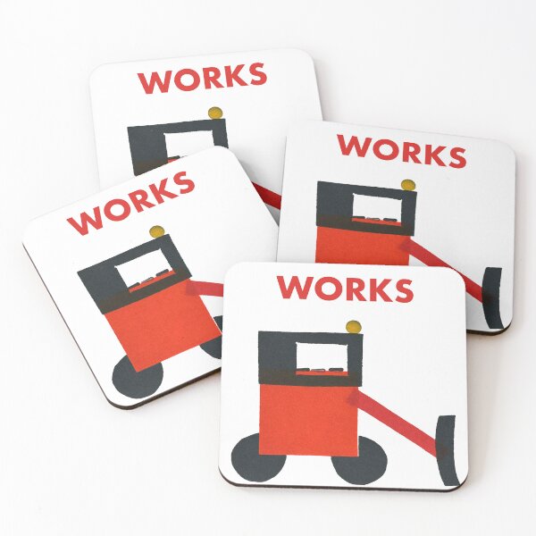 Item preview, WE LOVE WORKS! Shovel truck. designed and sold by MERMAGOMA.