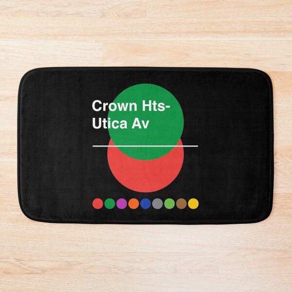 Item preview, Crown Heights Utica Avenue Brooklyn New York Subway designed and sold by ClickForMore.
