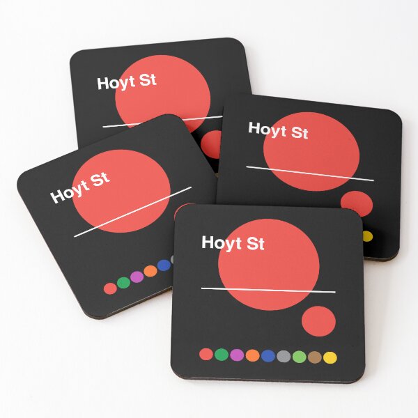 Item preview, Hoyt Street Downtown Brooklyn New York Subway designed and sold by ClickForMore.