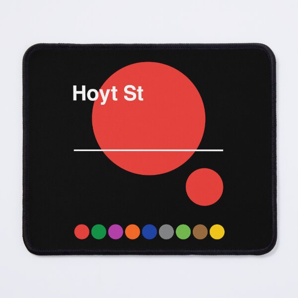 Item preview, Hoyt Street Downtown Brooklyn New York Subway designed and sold by ClickForMore.