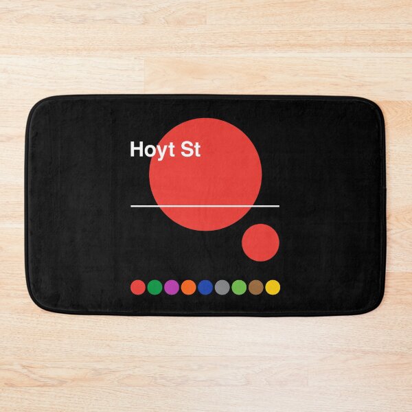 Item preview, Hoyt Street Downtown Brooklyn New York Subway designed and sold by ClickForMore.