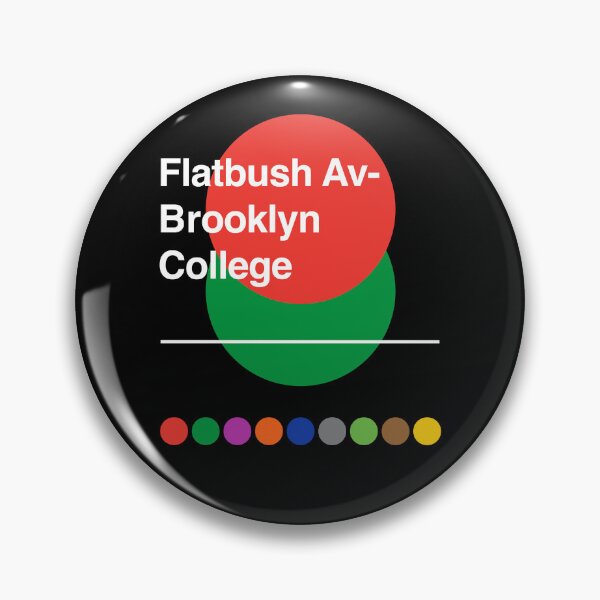 Item preview, Flatbush Avenue The Junction Brooklyn New York Subway designed and sold by ClickForMore.