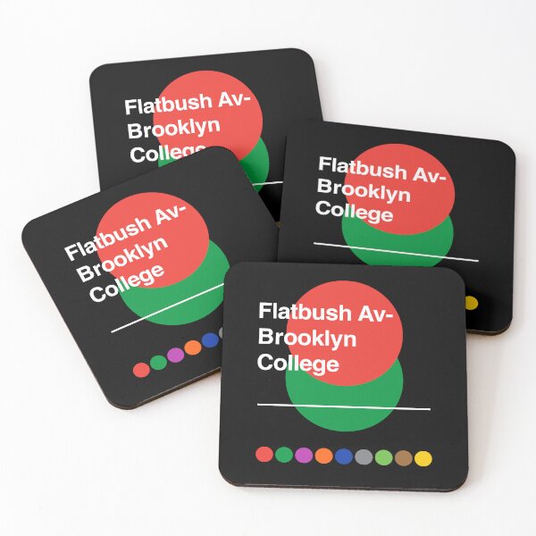 Item preview, Flatbush Avenue The Junction Brooklyn New York Subway designed and sold by ClickForMore.