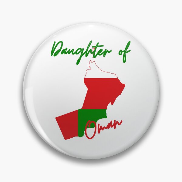 Item preview, Daughter of Oman Map Flag designed and sold by NovawayDirect.
