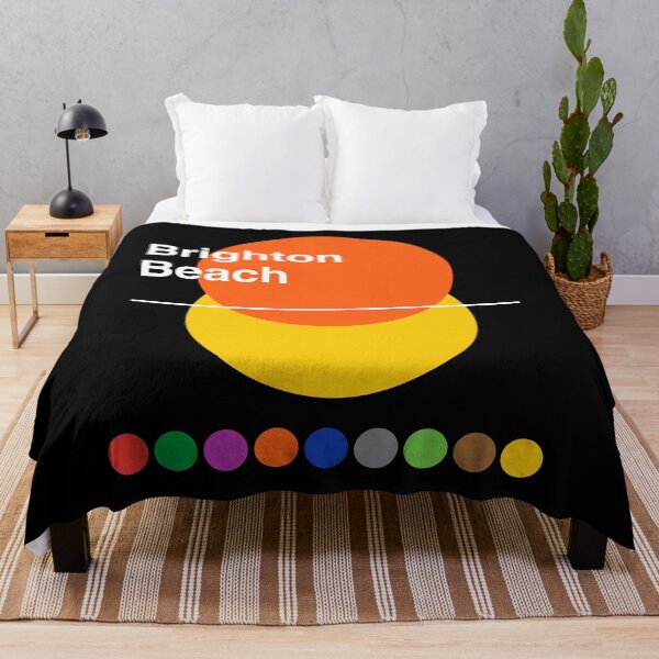Item preview, Brighton Beach Brooklyn New York Subway designed and sold by ClickForMore.