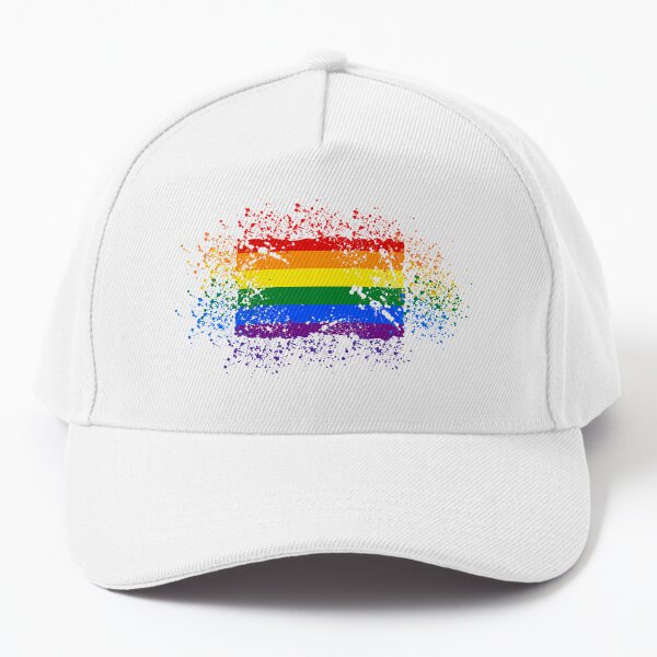 Aperçu de l'œuvre Éclaboussure de drapeau de fierté LGBT créée et vendue par LuckyKermit.