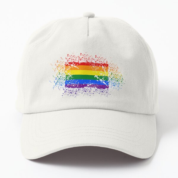 Aperçu de l'œuvre Éclaboussure de drapeau de fierté LGBT créée et vendue par LuckyKermit.