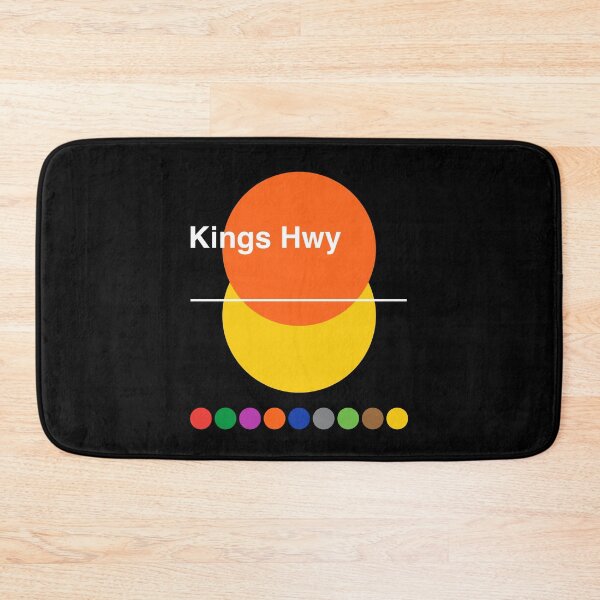 Item preview, Kings Highway Midwood / Sheepshead Bay Brooklyn New York Subway designed and sold by ClickForMore.