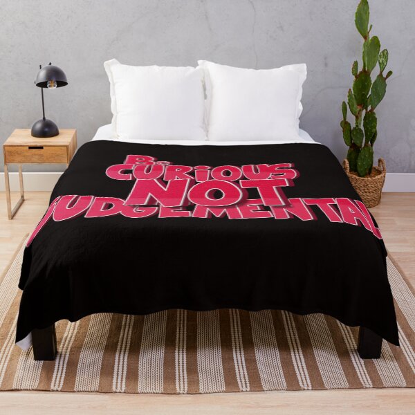 Item preview, Be Curious Not Judgemental designed and sold by roleshop.