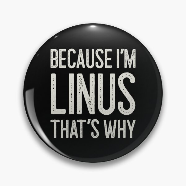 Item preview, Because I’m Linus That’s Why Funny Personalized Name designed and sold by MariosNydras.