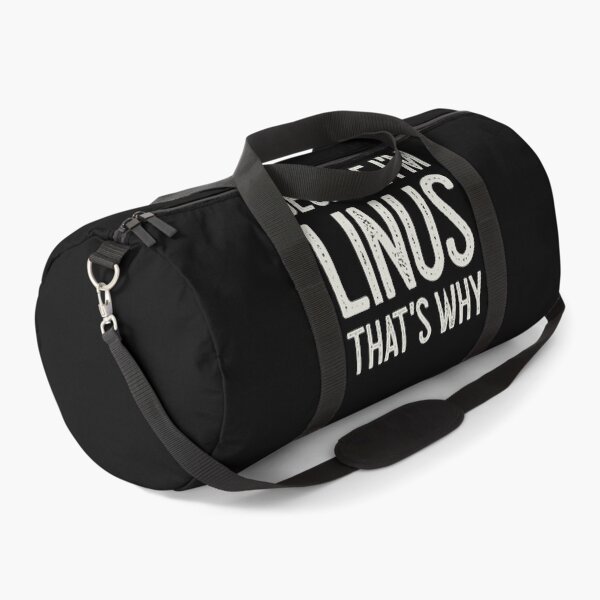 Item preview, Because I’m Linus That’s Why Funny Personalized Name designed and sold by MariosNydras.