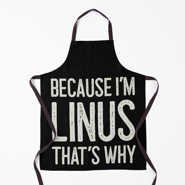 Item preview, Because I’m Linus That’s Why Funny Personalized Name designed and sold by MariosNydras.