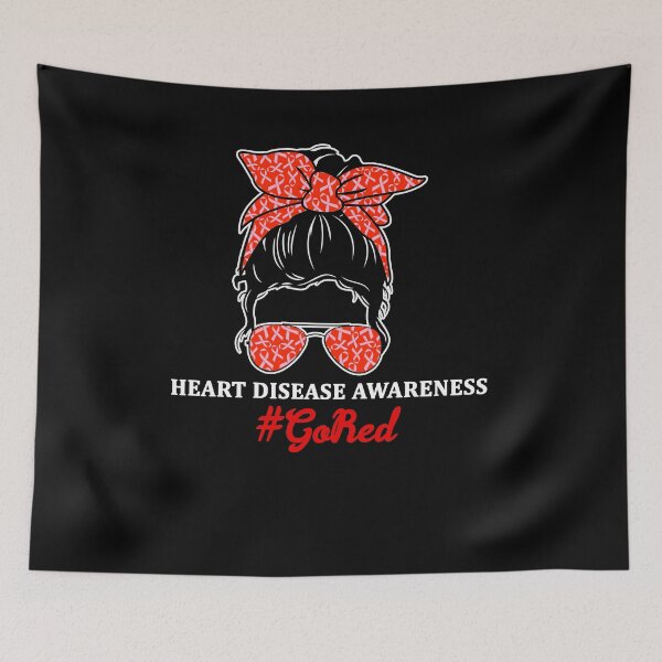 Item preview, Go Red For Heart Disease Awareness In February Heart Month designed and sold by manzee.