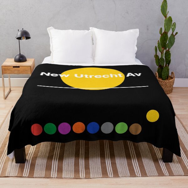Item preview, New Utrecht Avenue Brooklyn New York Subway designed and sold by ClickForMore.