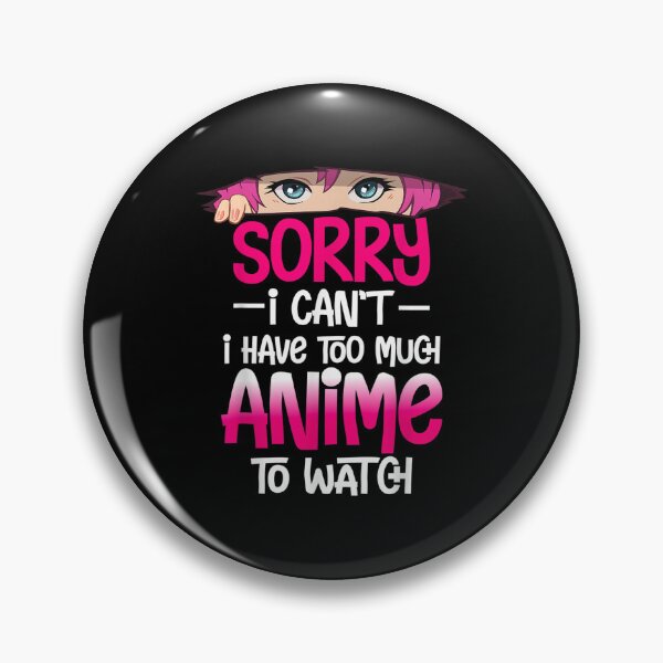 Artikelvorschau, Tut mir leid, ich kann nicht, ich habe zu viel Anime, um Geschenke zu sehen entworfen und verkauft von zacben.