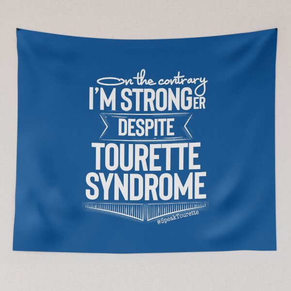 Item preview, On The Contrary, I’m Stronger Despite Tourette Syndrome, Tourette’s Awareness  designed and sold by MJDezigns.