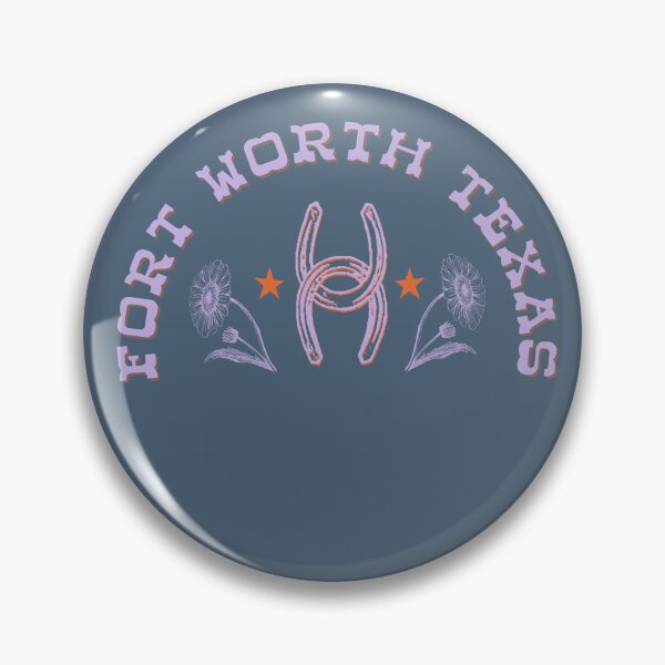 Item preview, Purple Fort Worth texas Horseshoe Star Wild Flowers designed and sold by AshTreeCrtvCo.