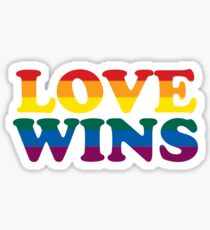 LOVE WINS Sticker