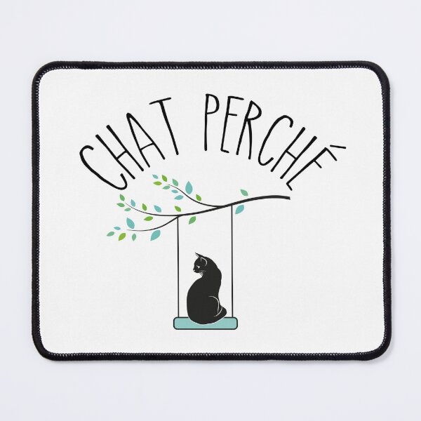 Item preview, Black cat perched on swing designed and sold by keera66.