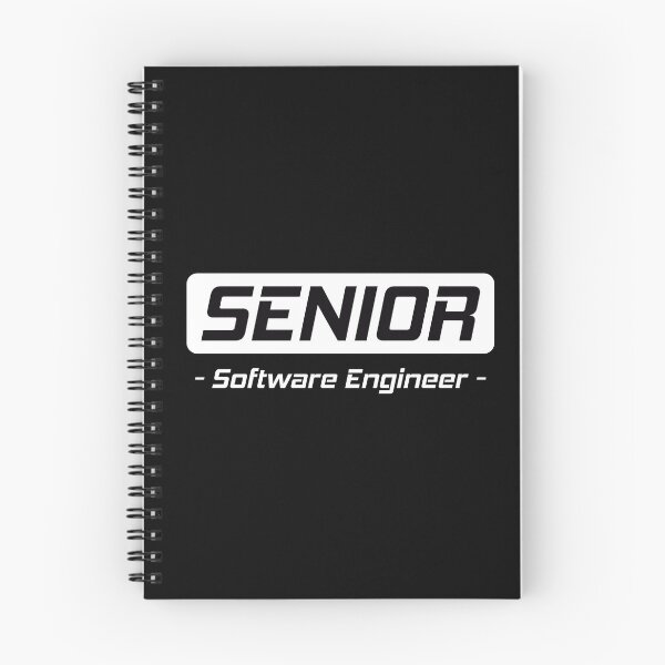 Item preview, Ingeniero de software sénior (negro) designed and sold by topgift.