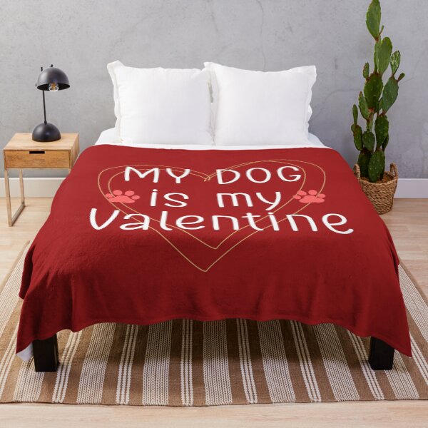 Item preview, My Dog Is My Valentine Funny Valentine's Day Gifts for Dog Lovers Mom Dad designed and sold by alenaz.