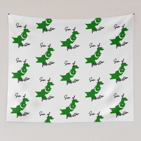 Item preview, Son of Pakistan Map Flag designed and sold by NovawayDirect.