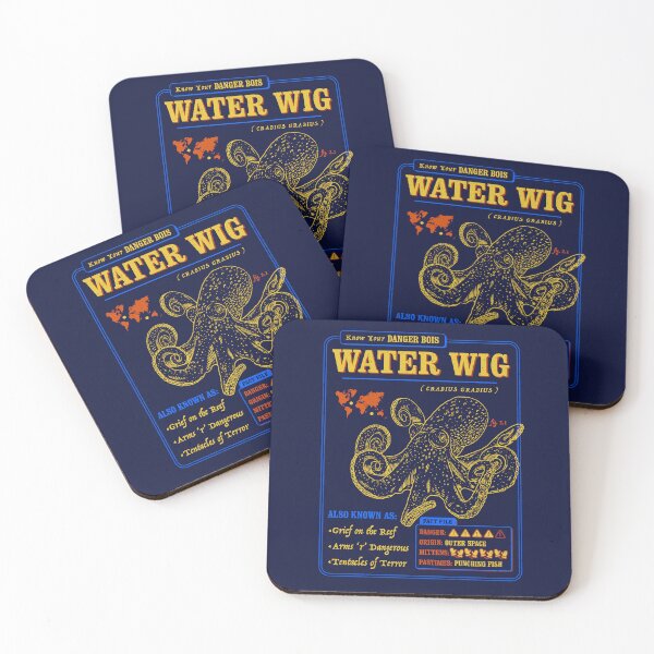 Item preview, Funny Octopus Fact File - Water Wig designed and sold by Yipptee Shirts.