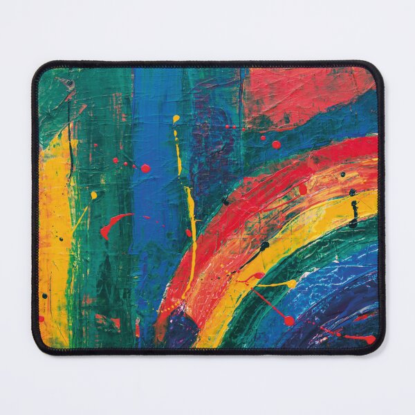 Item preview, Abstract art pattern painting. Colorful pastel art, blue, red, purple colorful modern art designed and sold by AimiAesthetic.