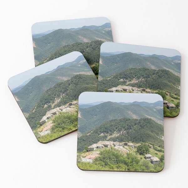 Item preview, Ancient Village in the Mountains designed and sold by Georgia Mizuleva.