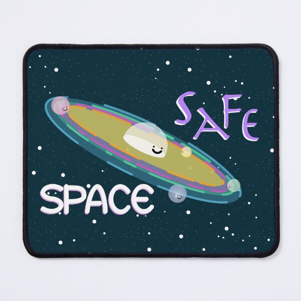 Item preview, This is a Safe Space in dark mode designed and sold by byMariZen.