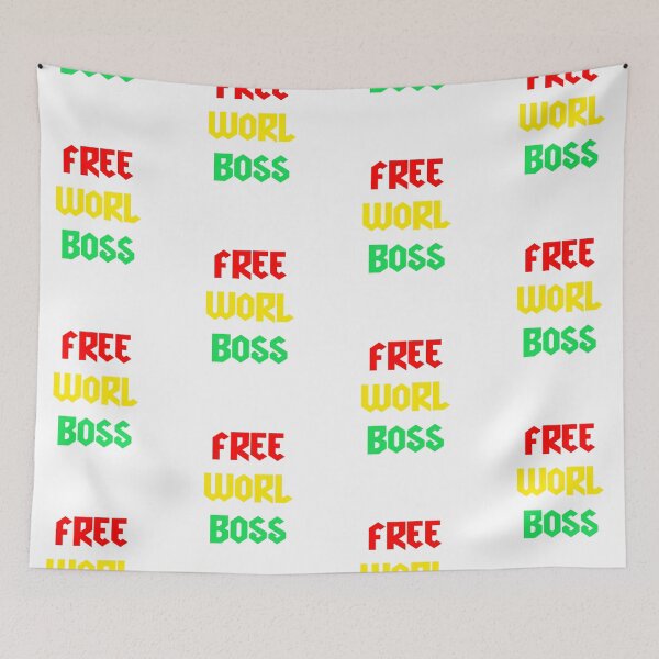 Item preview, Vybz Kartel Free Worl Boss T-shirt & More designed and sold by ravishdesigns.