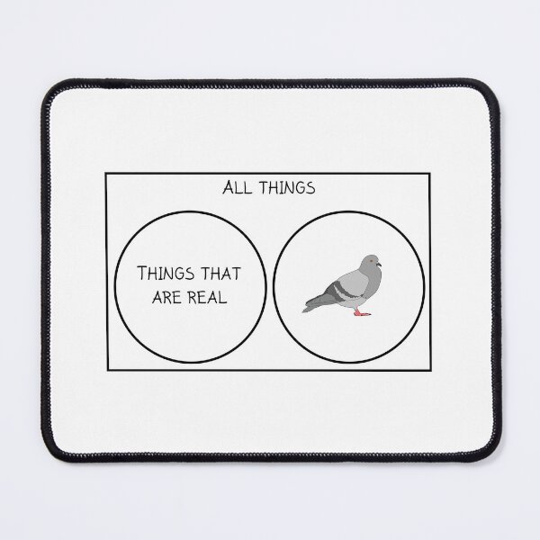 Item preview, Birds are not real Venn diagram designed and sold by eldram.
