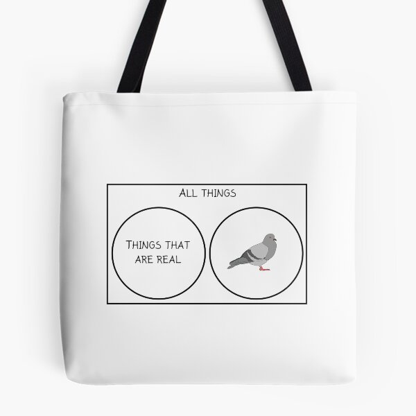 Item preview, Birds are not real Venn diagram designed and sold by eldram.