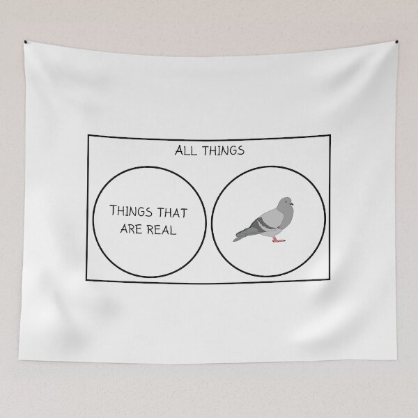 Item preview, Birds are not real Venn diagram designed and sold by eldram.