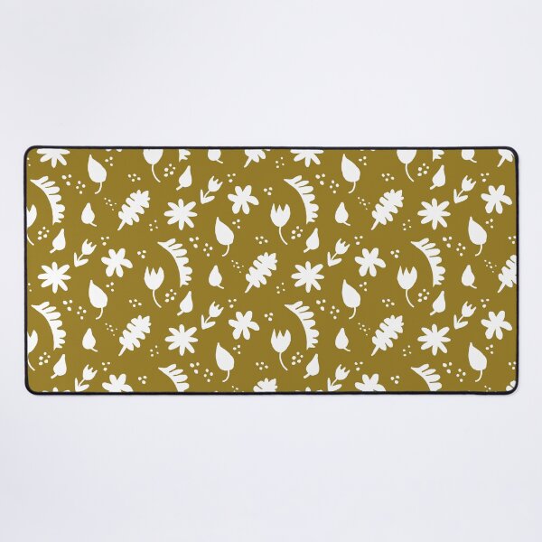 Item preview, Gold and White floral designed and sold by DemonicGloom.