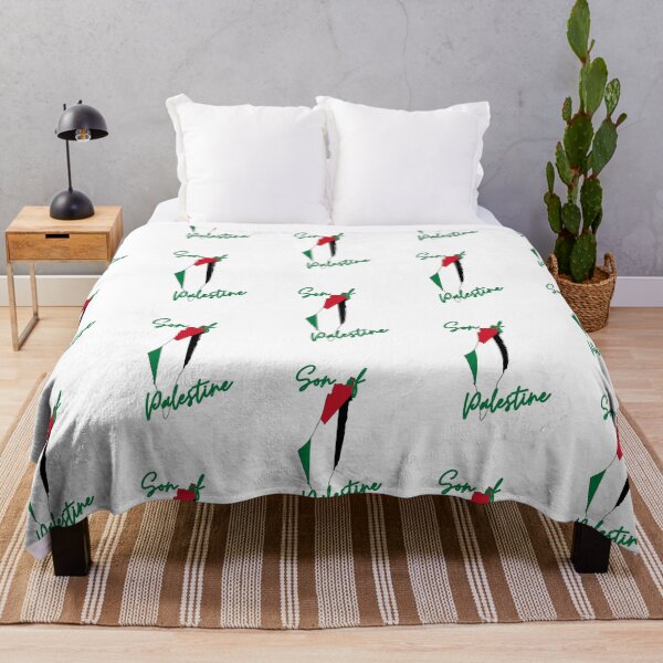 Item preview, Son of Palestine Map Flag designed and sold by NovawayDirect.