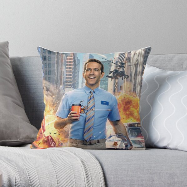 Mr Richie by Ryan Reynolds Throw Pillow by Ryan Reynolds