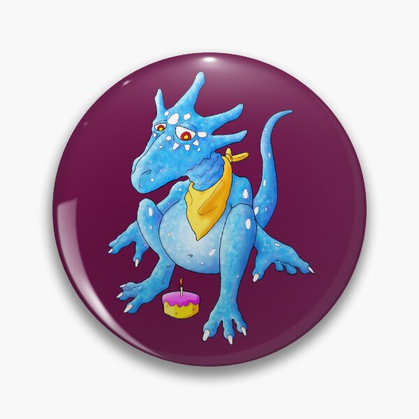 Artikelvorschau, Geburtstagsdrache entworfen und verkauft von Brett Perryman.