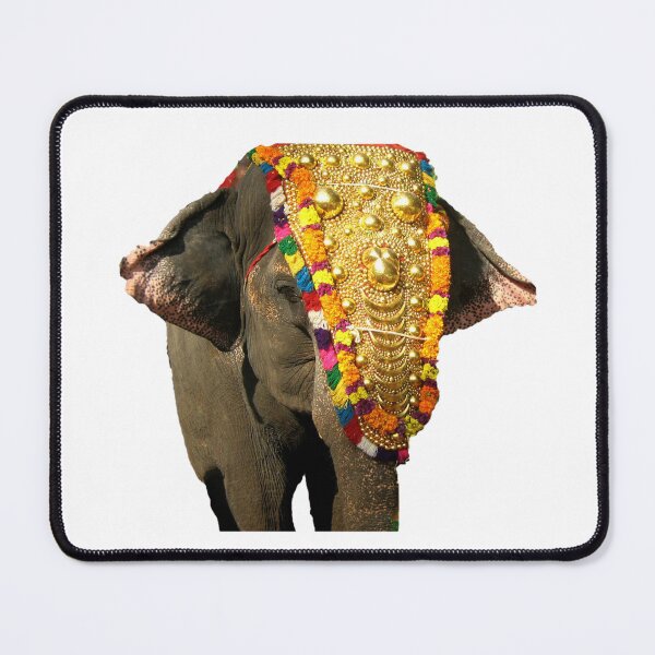 Item preview, Caparisoned Elephant/Colors of India/Kerala designed and sold by VeenaNair23.