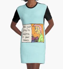 Confidence Graphic T-Shirt Dress