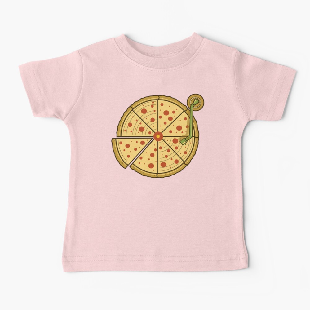 Pizza Vinyl Baby T-Shirt