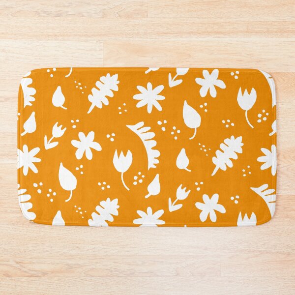 Item preview, Orange and White floral designed and sold by DemonicGloom.