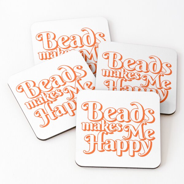 Item preview, Beads Makes me Happy - Cool Beads lover Or Embroidery activity And Family Gifts designed and sold by LostTraveller.