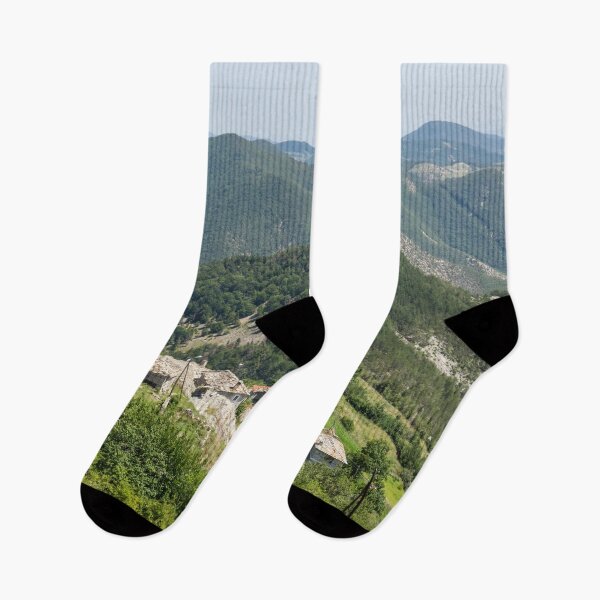 Item preview, Ancient Village in the Mountains designed and sold by Georgia Mizuleva.