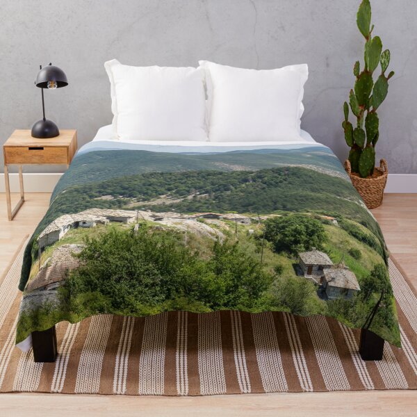 Item preview, Ancient Village in the Mountains designed and sold by Georgia Mizuleva.